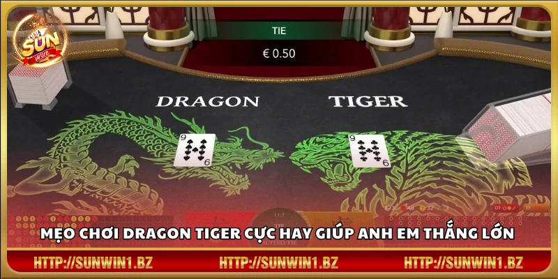 Mẹo chơi Dragon Tiger hiệu quả cho người mới